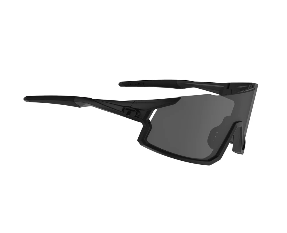 Tifosi Stash Black out Interchange, Smoke, AC Red, Clear