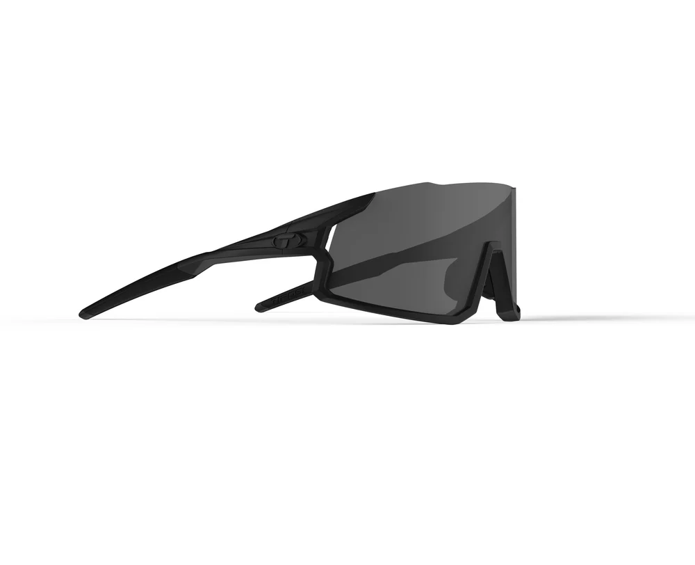 Tifosi Stash Black out Interchange, Smoke, AC Red, Clear