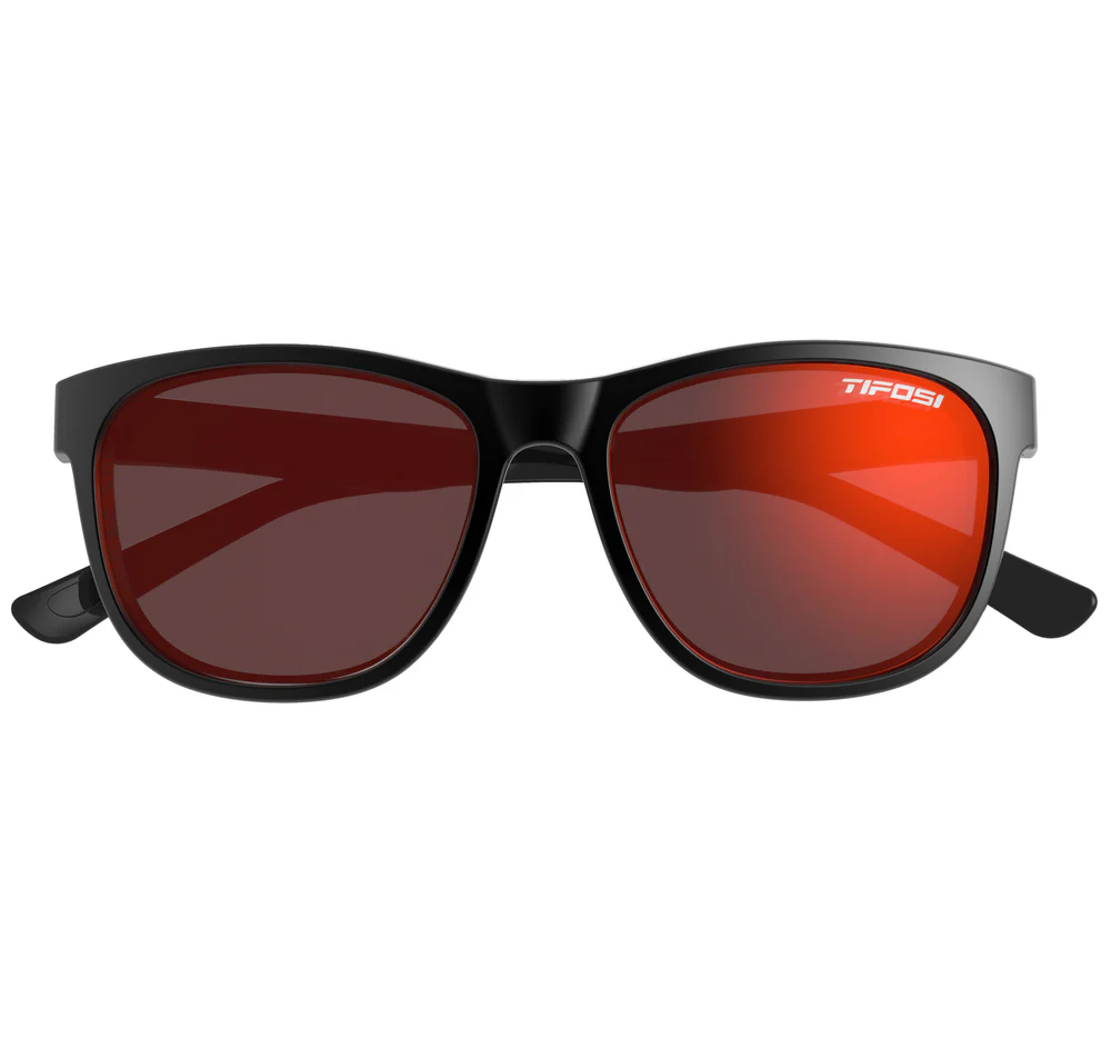 Tifosi Swank Crimson / Onyx, Smoke Red
