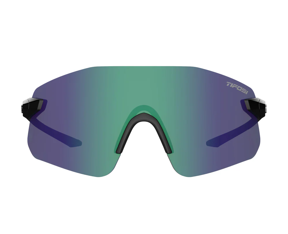 Tifosi Vogel SL Gloss Black, Smoke Green Mirror