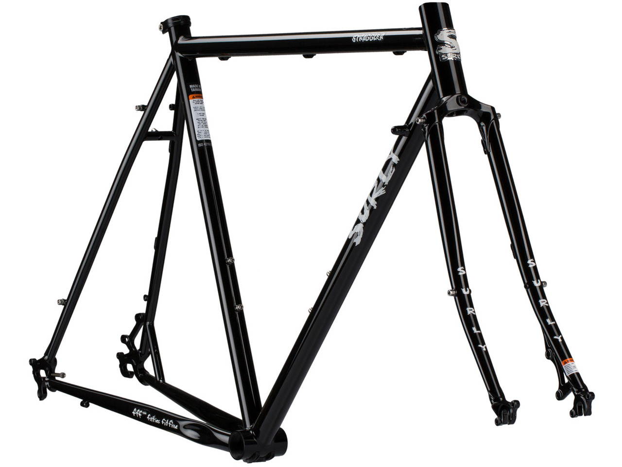 Surly Straggler frameset 56cm 700c Black