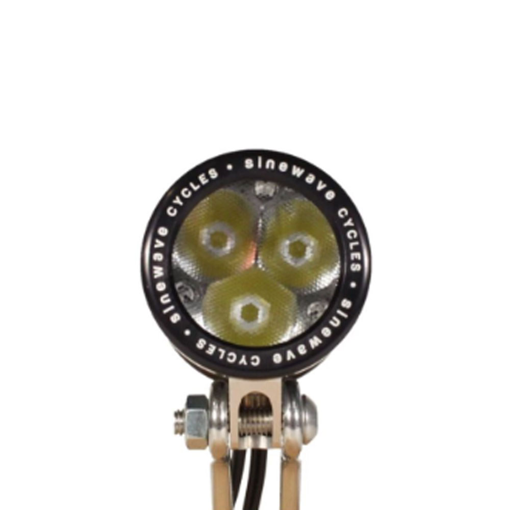 Sinewave Cycles Beacon II Light and USB charger Negra