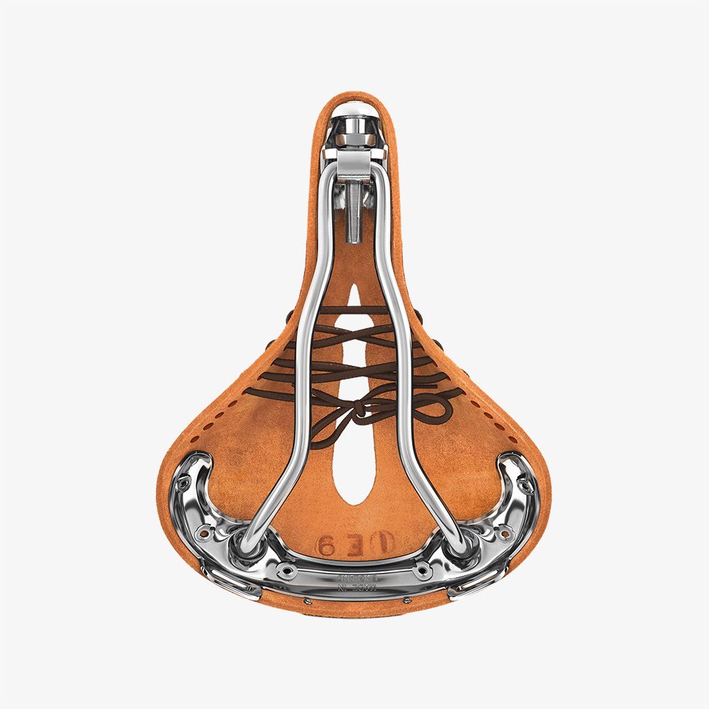 Brooks B17 Carved Short Miel