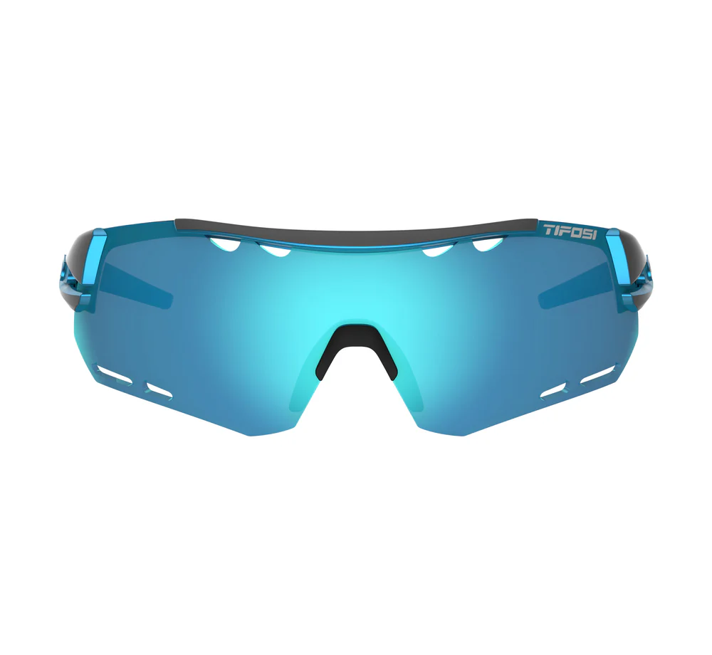 Tifosi Alliant Gunmetal / Blue Interchange, Clarion Blue, AC Red, Clear