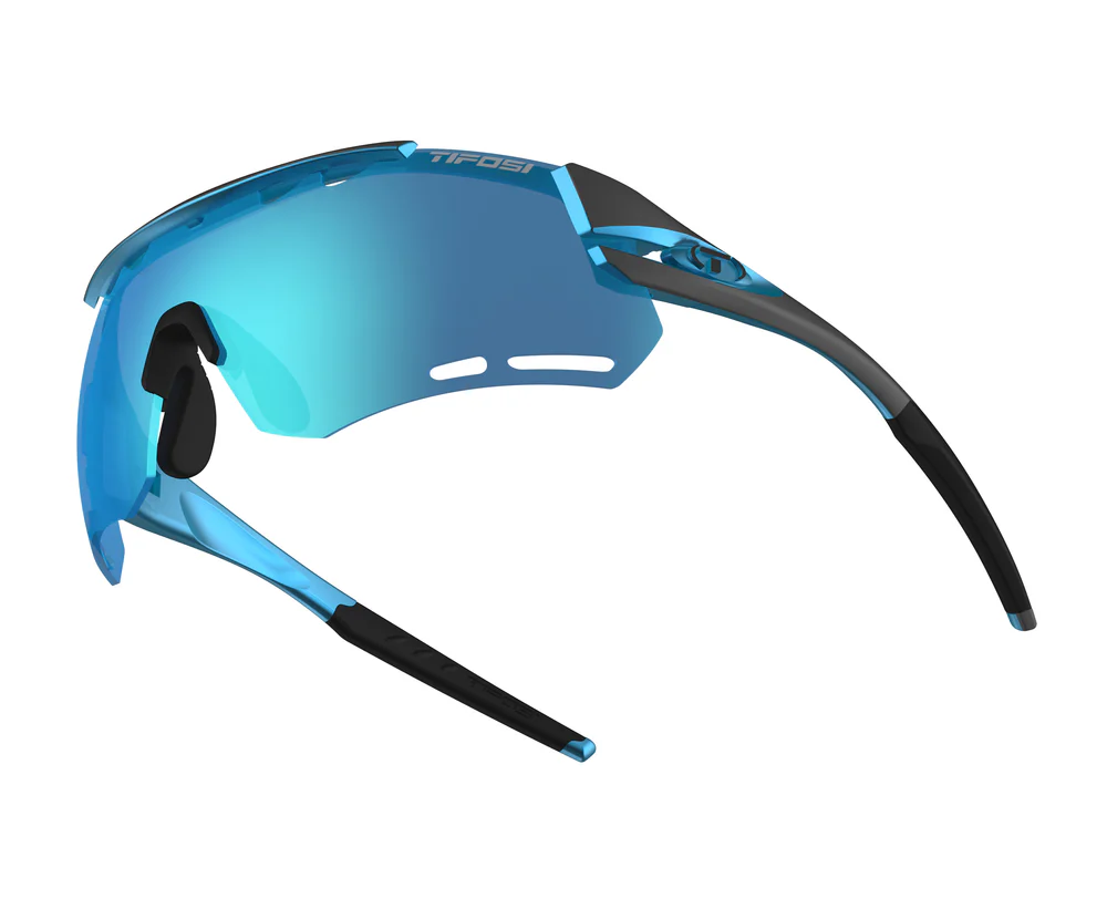 Tifosi Alliant Gunmetal / Blue Interchange, Clarion Blue, AC Red, Clear