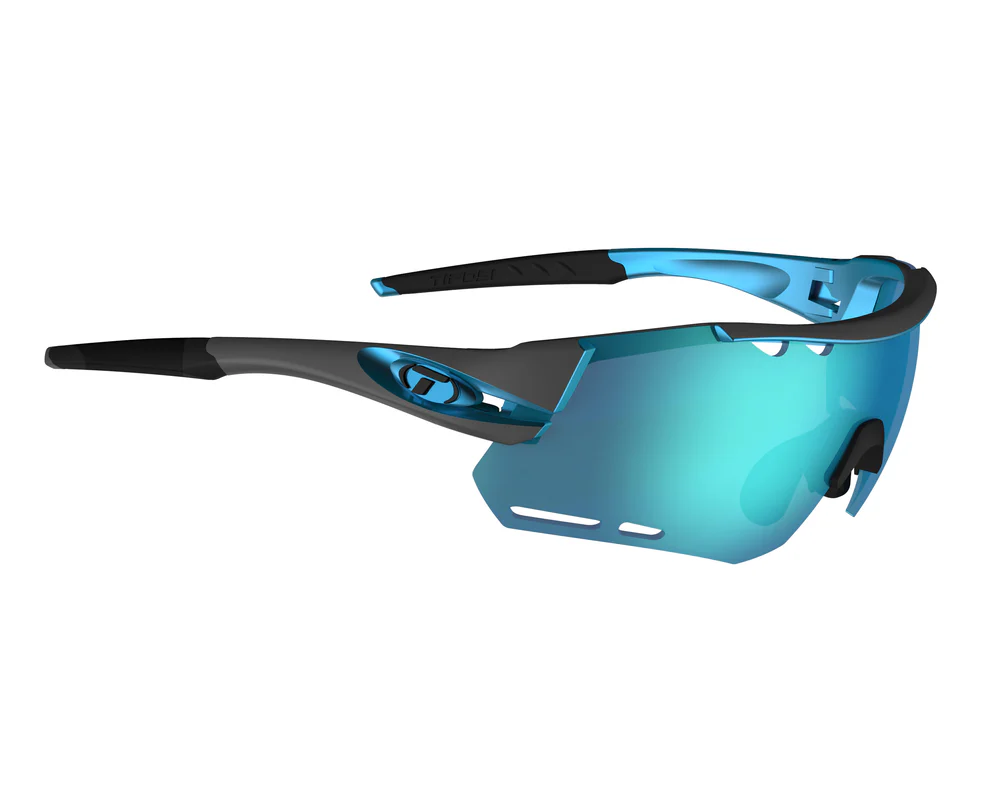 Tifosi Alliant Gunmetal / Blue Interchange, Clarion Blue, AC Red, Clear