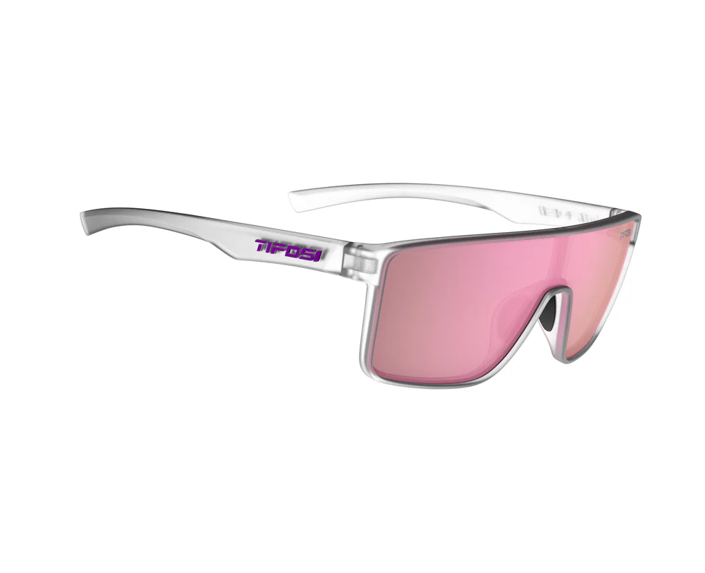 Tifosi Sanctum Satin Clear, Pink Mirror