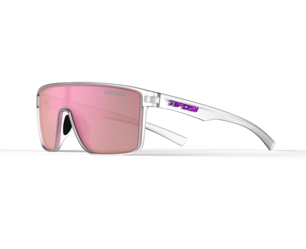 Tifosi Sanctum Satin Clear, Pink Mirror