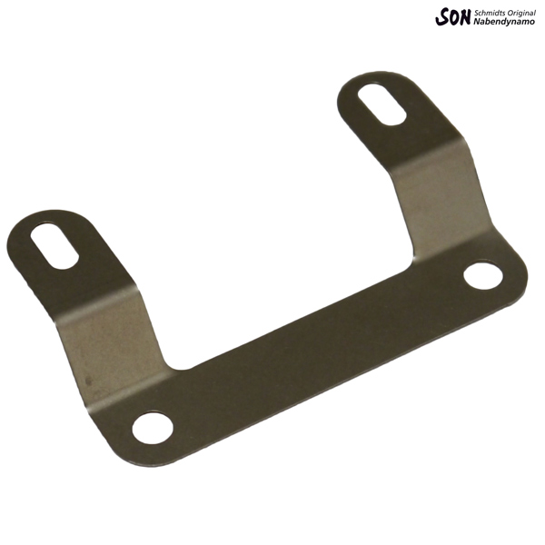 Adapter of stepped sheet metal for rack mount for B + M reflector 313/3Z