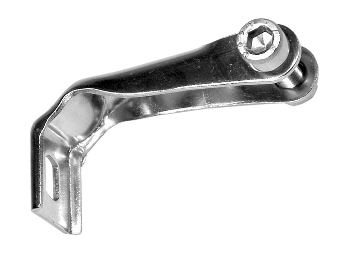 Headlight Bracket stainless steel, for Brompton, 53 x 7mm