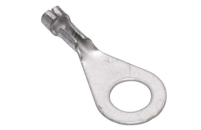 Ring terminal 6 mm, pack of 50 pcs