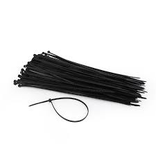 Cable ties 2.5 x 200 mm, pack of 100 pcs
