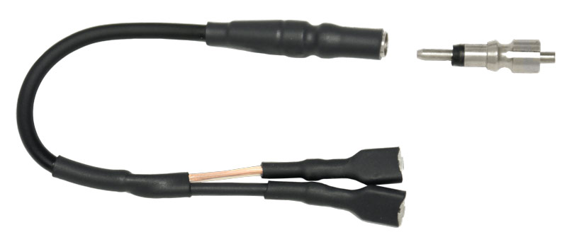 Dynamo cable short with male connector
