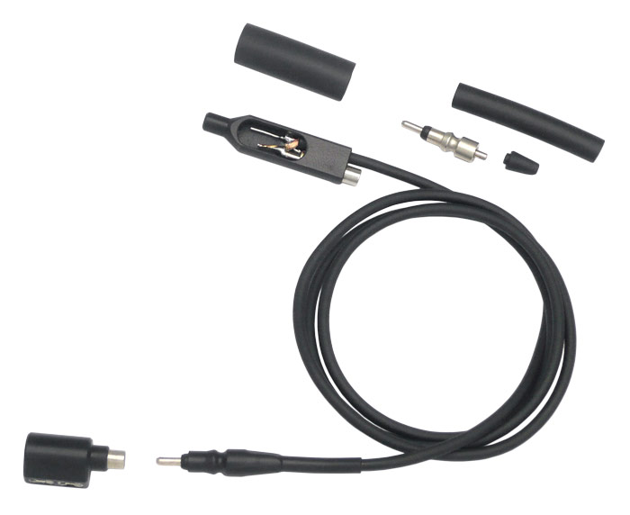 SON Coaxial Junction Box, 80 cm cable, with male connector and coaxial