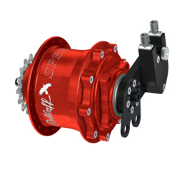 Speedhub 500/14 CC DB Red 14-speed gearhub, color red, 36-hole