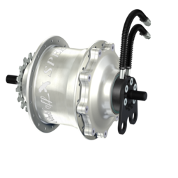 Speedhub 500/14 TS Silver 14-speed gearhub, color silver, 36-hole