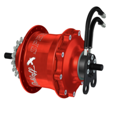 Speedhub 500/14 TS Red 14-speed gearhub, color red, 36-hole