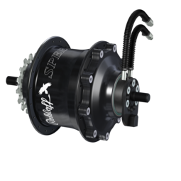 Speedhub 500/14 TS OEM Black 14-speed gearhub, color black, 36-hole