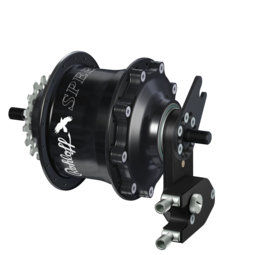 Speedhub 500/14 TS EX OEM2 Black 14-speed gearhub, color black, 36-hole