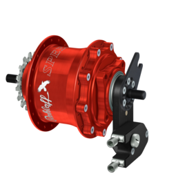 Speedhub 500/14 TS DB OEM2 Red 14-speed gearhub, color red, 36-hole