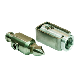 Bayonet connectors, 1x male &amp; 1x female type for Speedhub 500/14