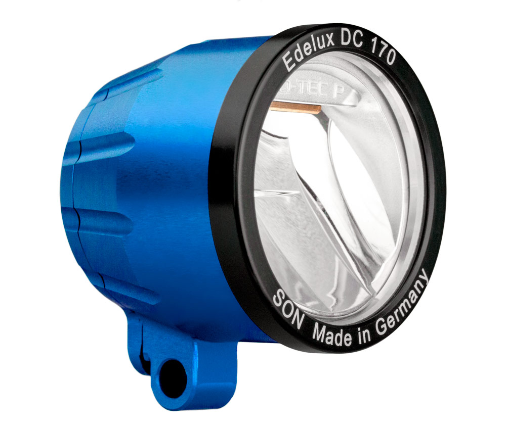 Edelux DC 170 for 5 up to 15 Volts, w/o cable, blue anodized