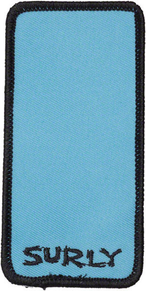 Parche Surly Rectangle Blue