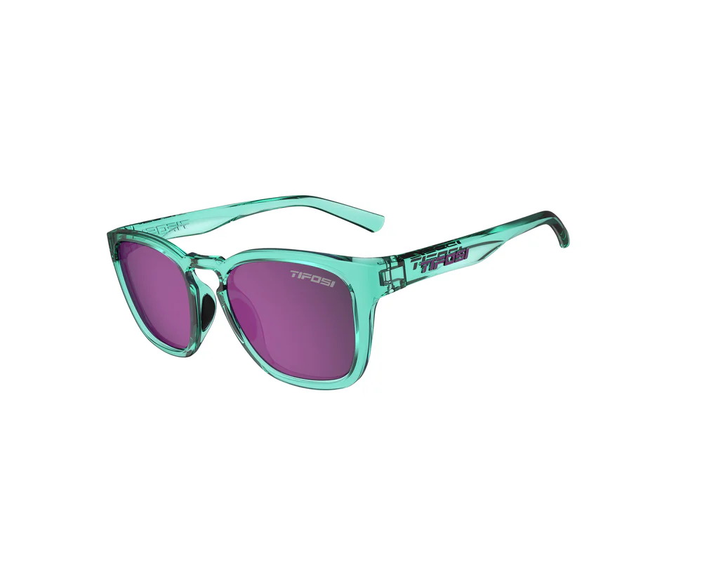 Tifosi Smirk Aqua Shimmer, Rose Mirror