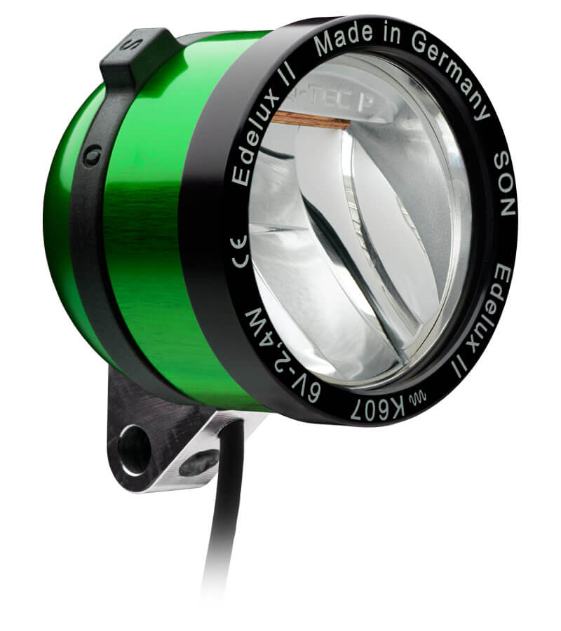 Edelux II, 140 cm cable, connectors separate, light green