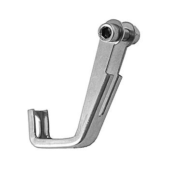 Headlight bracket Canti stainless steel, 56 x 46 mm