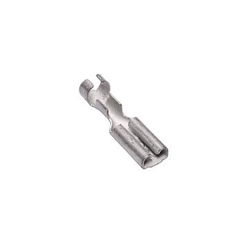 Spade connectors female, 2.8 x 0.5 mm, pack of 100 pcs