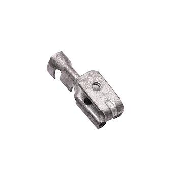 Piggy-back spade connector female 4.8 x 0.8 mm, pack of 20 pcs