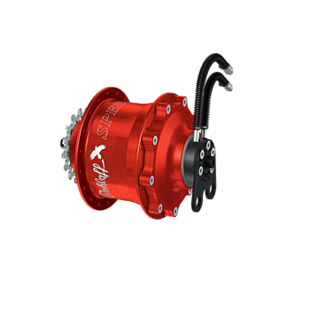 Speedhub 500/14 CC Red 14-speed gearhub, color red, 36-hole