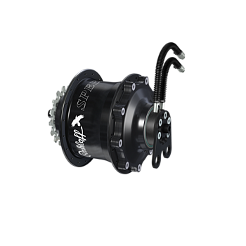 Speedhub 500/14 CC Black 14-speed gearhub, color black, 36-hole