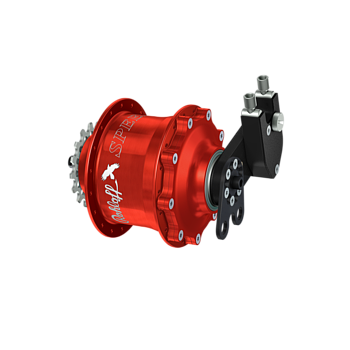 Speedhub 500/14 CC EX Red 14-speed gearhub, color red, 36-hole