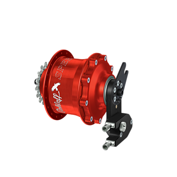 Speedhub 500/14 CC EX OEM2 Red 14-speed gearhub, color red, 36-hole
