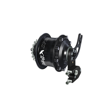 Speedhub 500/14 CC EX PM Black 14-speed gearhub, color black, 36-hole