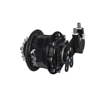 Speedhub 500/14 CC DB Black 14-speed gearhub, color black