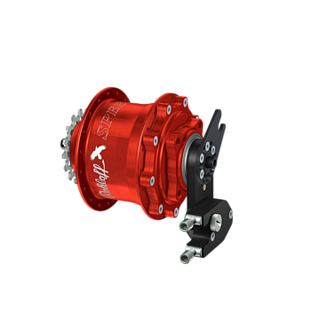 Speedhub 500/14 CC DB OEM2 Red 14-speed gearhub, color red, 36-hole