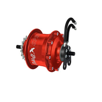 Speedhub 500/14 TS Red 14-speed gearhub, color red