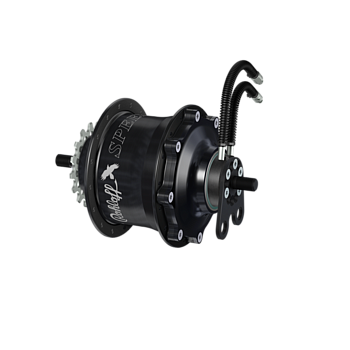 Speedhub 500/14 TS Black 14-speed gearhub, color black