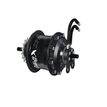 Speedhub 500/14 TS Black 14-speed gearhub, color black, 36-hole
