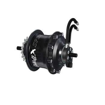 Speedhub 500/14 TS OEM Black 14-speed gearhub, color black, 36-hole