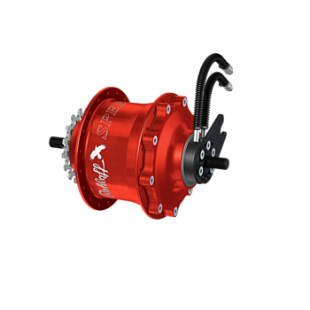 Speedhub 500/14 TS OEM2 Red 14-speed gearhub, color red, 36-hole