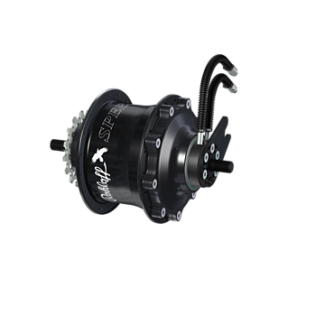 Speedhub 500/14 TS OEM2 Black 14-speed gearhub, color black, 36-hole