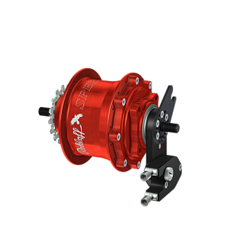 Speedhub 500/14 TS DB OEM2 Red 14-speed gearhub, color red