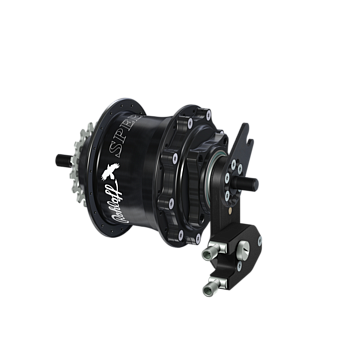 Speedhub 500/14 TS DB OEM2 Black 14-speed gearhub, color black, 36-hole
