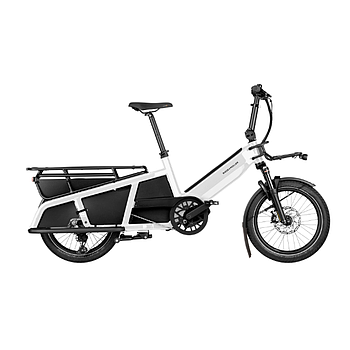 Riese & Müller Multitinker Touring UTILITY PEARL WHITE-BLACK MATT