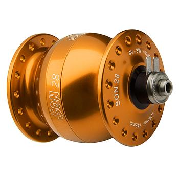 SON 28 orange anodized, 36 hole