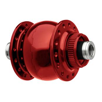 SON 28 12 disc center lock*, red anodized, 28 hole